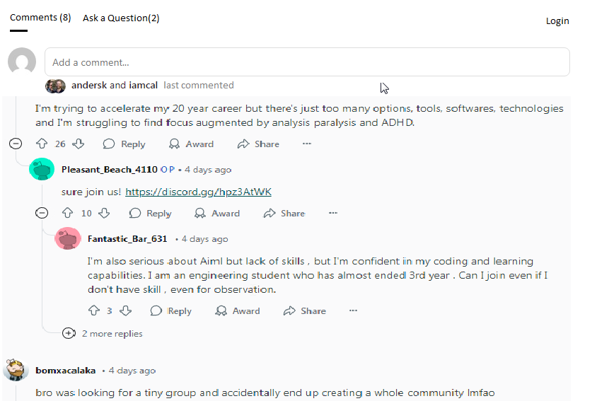 comments design